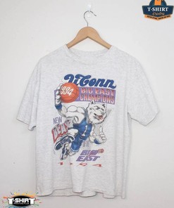 Vintage UConn Huskies Big East Shirt,UConn Huskies Shirt,Connecticut Huskies Shirt, Vintage Style Shirt