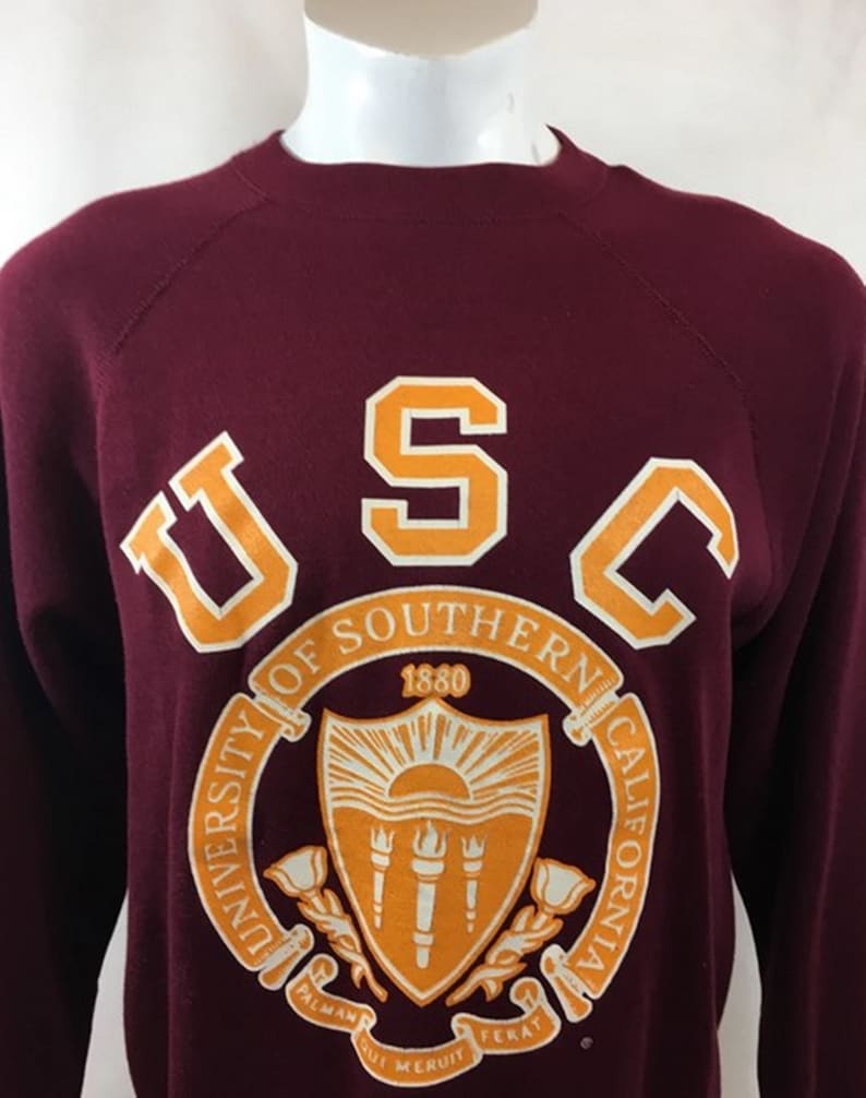 Vintage USC University of Southern California Sweatshirt, Shirt, T-shirt, Hoodie - Image 2