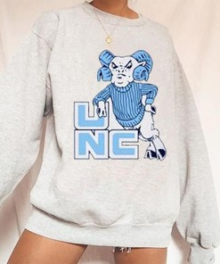Vintage Unc Ram Sweatshirt, Unc Tar Heels Shirt, Ncaa Unc Tar Heels, Carolina Student Gift, Carolina Shirt