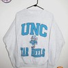 Vintage Unc Tar Heels Mascot Logo Sweatshirt, Ncaa Unc Tar Heels Shirt, University Of North Carolina, Unisex Shirt