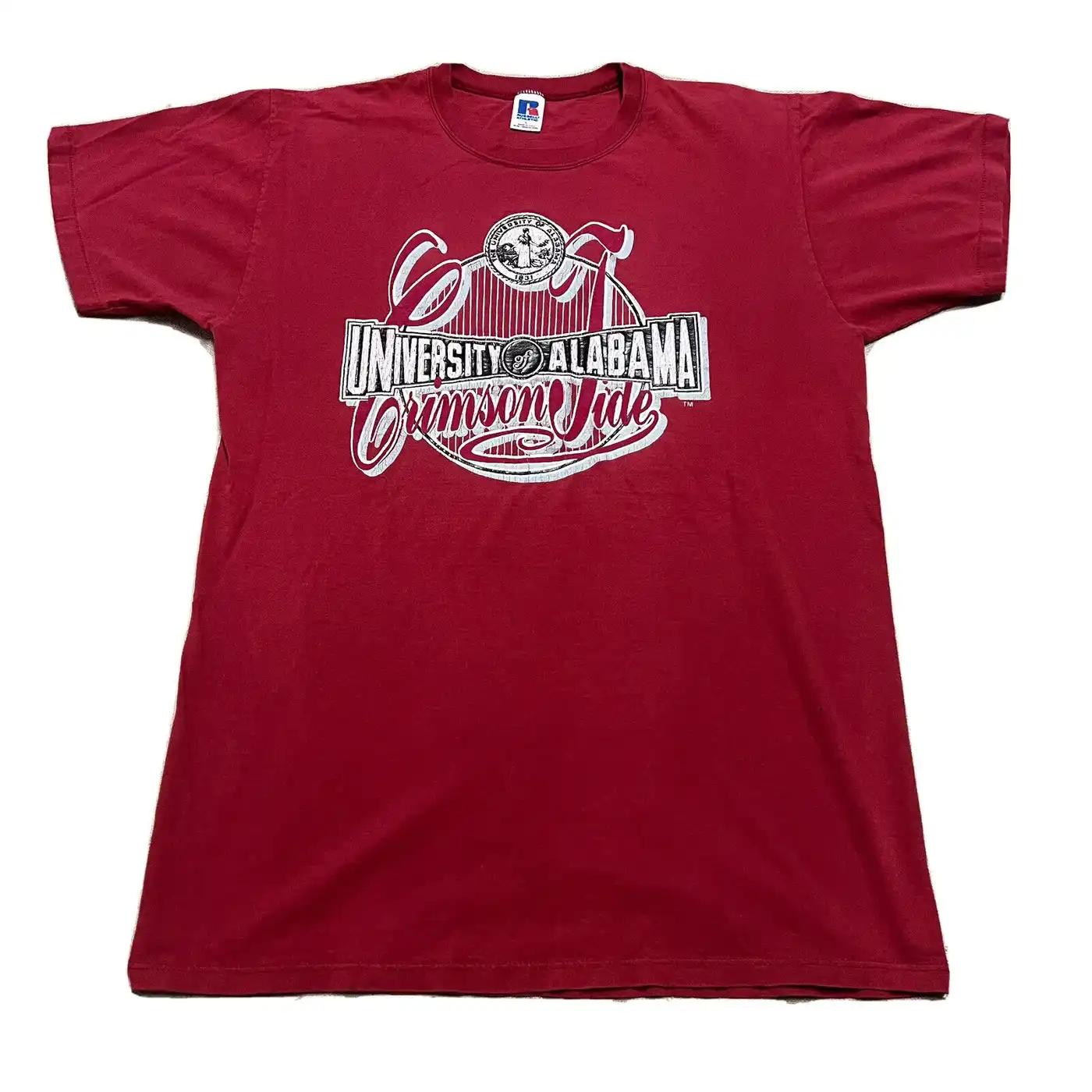 Vintage University Of Alabama Crimson Tide Shirt Sweatshirt Hoodie Gifts For Ncaa Fans
