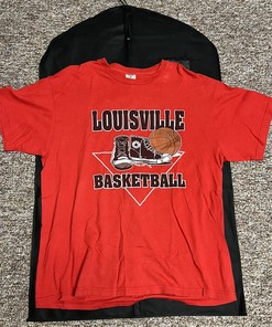 Vintage University Of Louisville Cardinals Converse Sneakers T-Shirt Sweatshirt Hoodie Full Size Gifts Fans