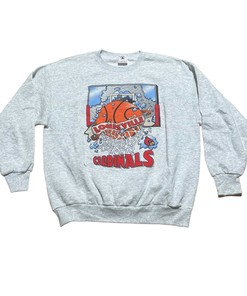 Vintage University Of Louisville Cardinals Sweatshirt Uofl Sweatshirt,  Louisville Sweatshirt