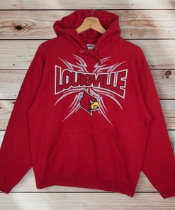 Vintage University Of Louisville Cardinals Sweatshirt, Vintage 90S Shirt, Gift For Her, Gift For Him