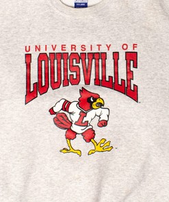 Vintage University Of Louisville Sweatshirt (1990S) University Football Shirt Gifts, Ncaa Fans