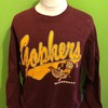 Vintage University Of Minnesota Golden Gophers 1980S Ncaa Crewneck Sweatshirt Minnesota Football