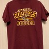 Vintage University Of Minnesota Golden Gophers Soccer T-Shirt Full Size, University Football Fan Shirts