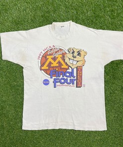 Vintage University Of Minnesota Golden Gophers T Shirt Ncaa College Football, Football Lover Gifts
