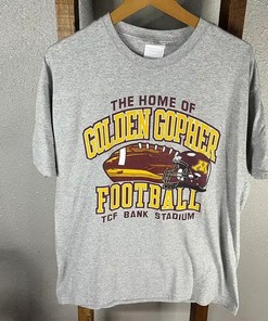 Vintage University Of Minnesota Gophers Shirt, Football Fan Shirt