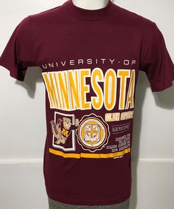 Vintage University Of Minnesota Shirt, Football Fan Shirt