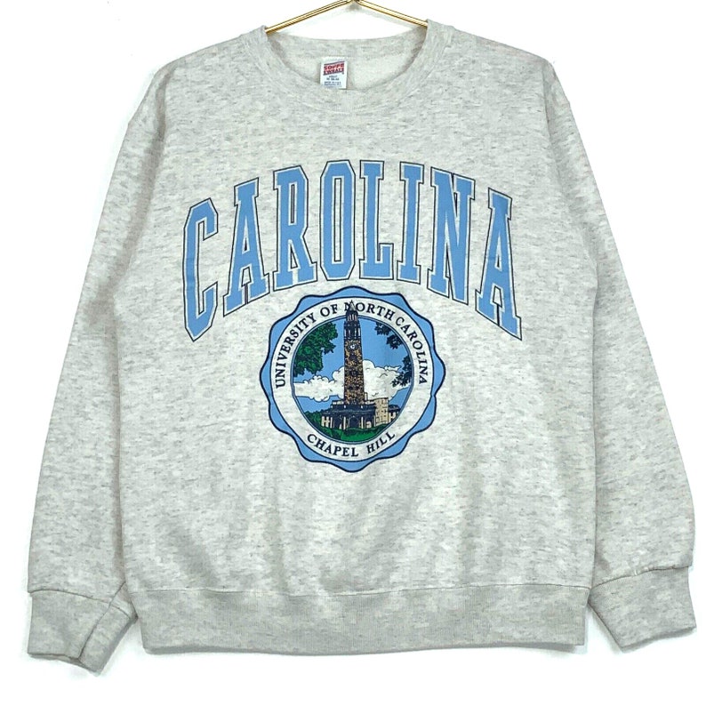 Vintage University Of North Carolina Crewneck Sweatshirt Hoodie Shirt Gifts For Fans, Tar Heels Shirts