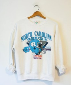 Vintage University Of North Carolina Tar Heels 1993 Gator Bowl Sweatshirt, North Carolina Hoodie, North Carolina Shirt