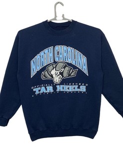 Vintage University Of North Carolina Tar Heels Sweatshirt Gifts For Carolina Fans, Unc Apparel, Ncaa Shirts