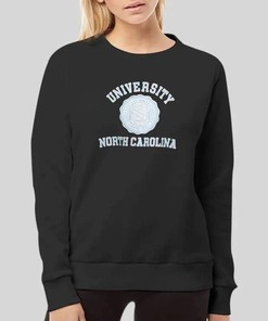 Vintage University Of North Carolina Unc Crewneck Sweatshirt Hoodie Shirt Gifts For Fans, College Student Unisex Tee