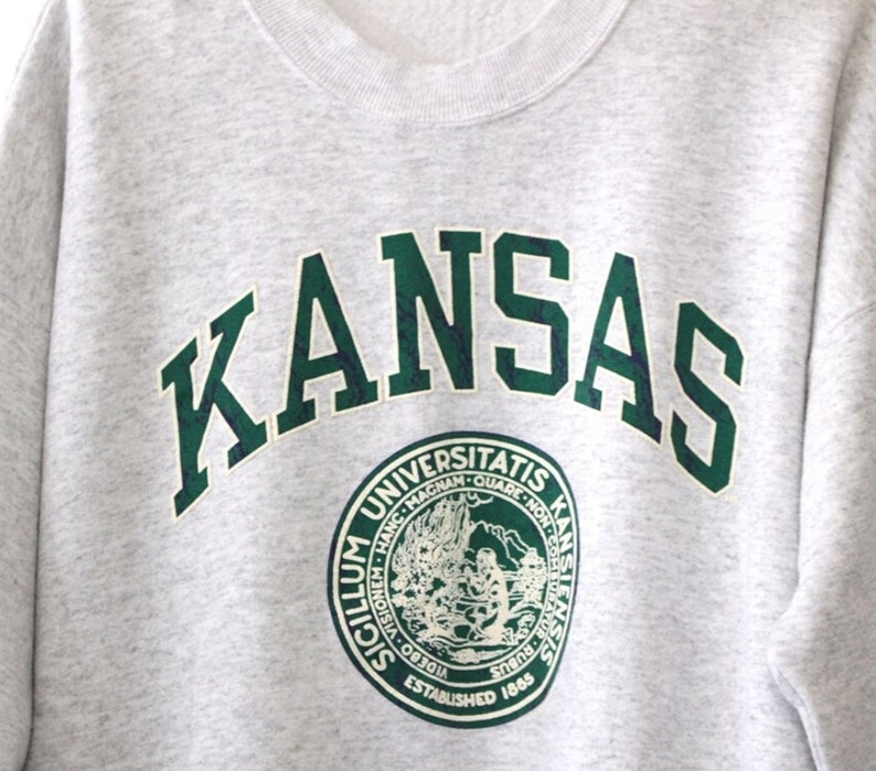 Vintage University of Kansas Jayhawks Sweatshirt, T shirt, Hoodie - Image 2