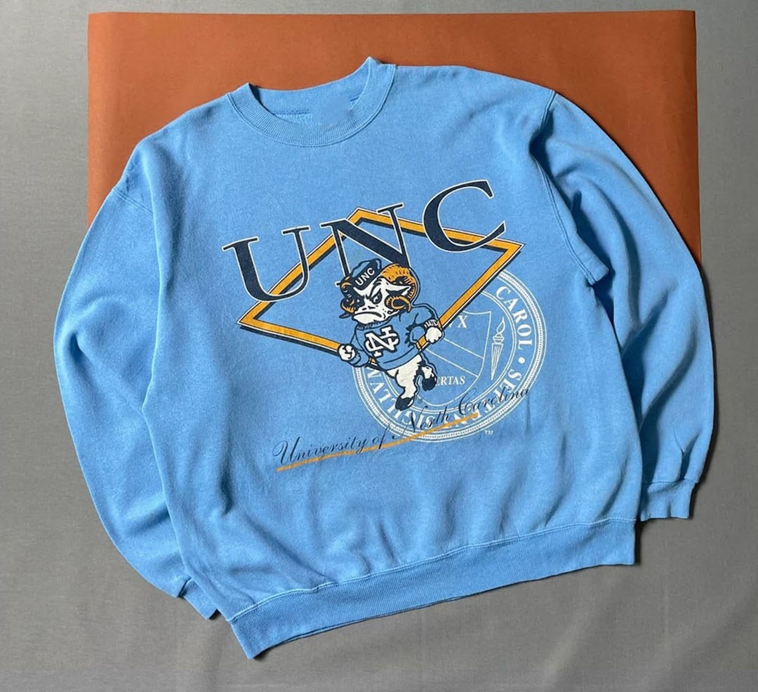 Vintage University of North Carolina Tar Heels Crewneck Sweatshirt, Shirt, T-shirt, Hoodie