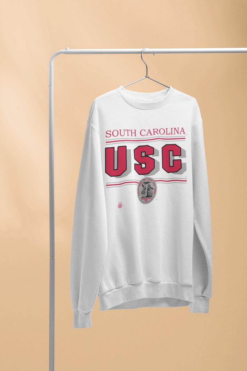 Vintage Usc University Of South Carolina Sweatshirt, 90S Shirt, College Student Unisex Tee - Image 2