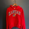 Vintage Y2K Kansas Jayhawks Russell Athletic Ku University Hoodie Sweatshirt
