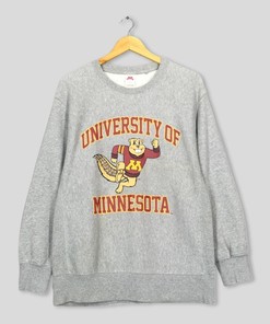 Vintage Y2K University Of Minnesota Sweatshirt Medium University Of Minnesota Ncaa Sweater