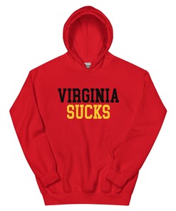 Virginia Sucks Maryland Rivalry Hoodie Sweatshirt Sport Shirt