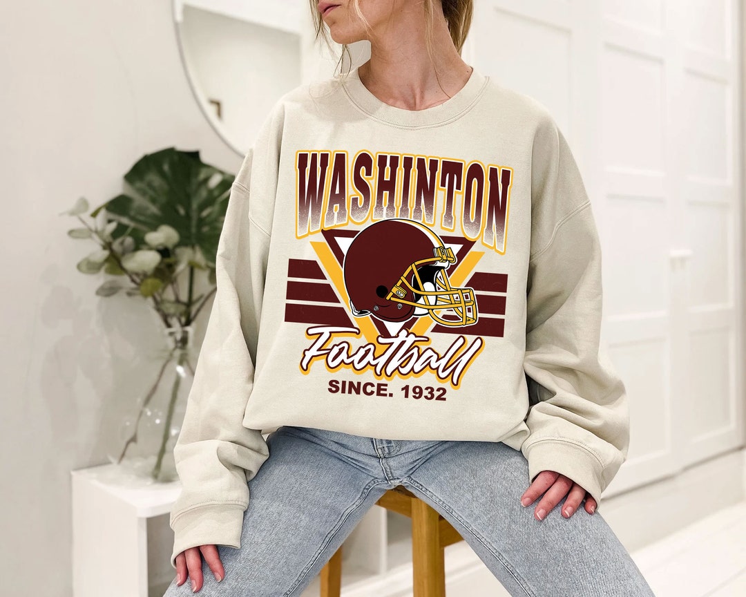 Washington Football Team Sweatshirt, Vintage Washington Football Shirt for NFL Fans
