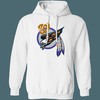Washington NHL/NFL/NBA/MLB Mash-Up Hoodie Sweatshirt Sport Shirt