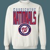Washington Nationals Retro 90's MLB Crewneck Sweatshirt Hoodie Shirt for Baseball Fans