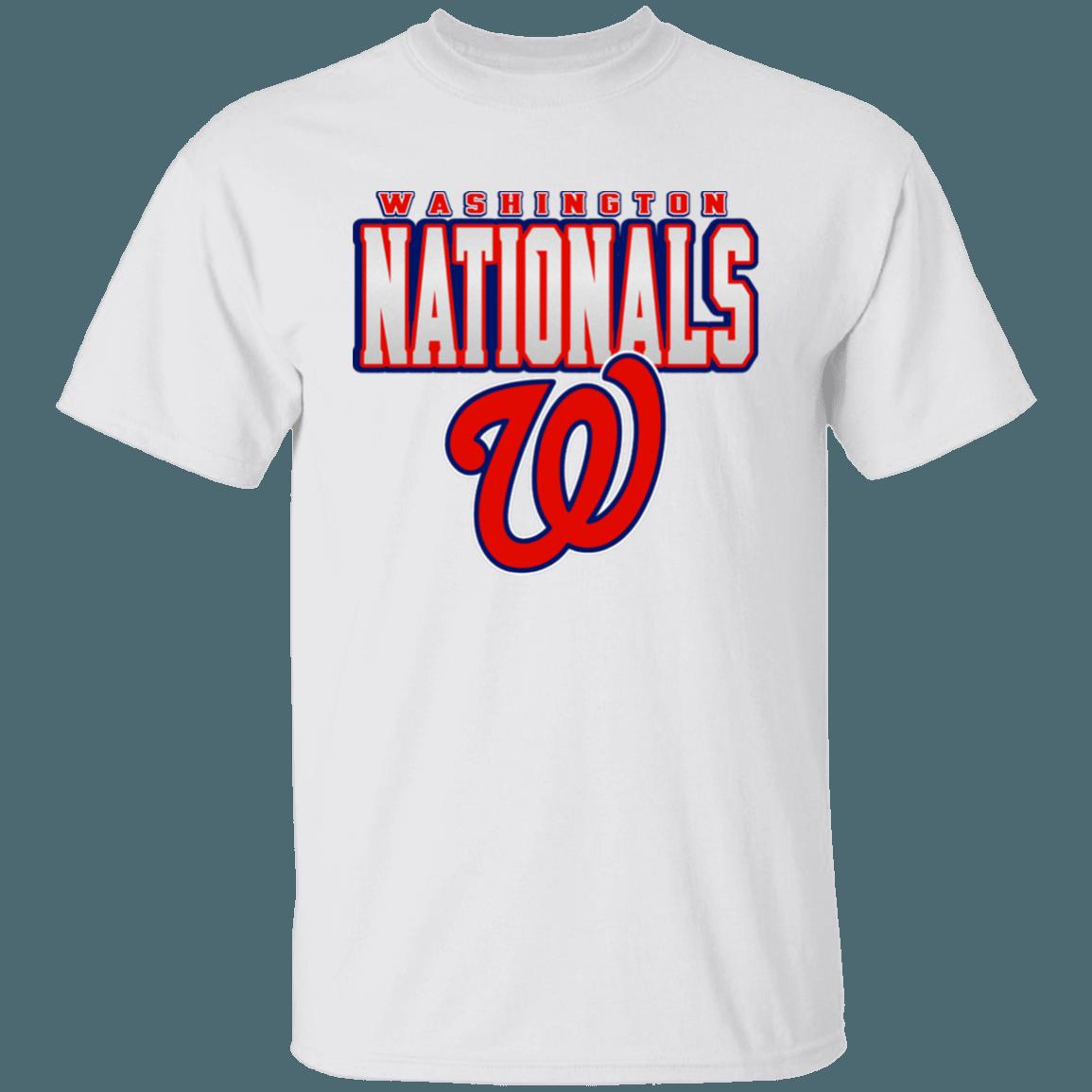 Washington Nationals Retro MLB T-Shirt Sweatshirt Hoodie Gifts for Baseball Fans