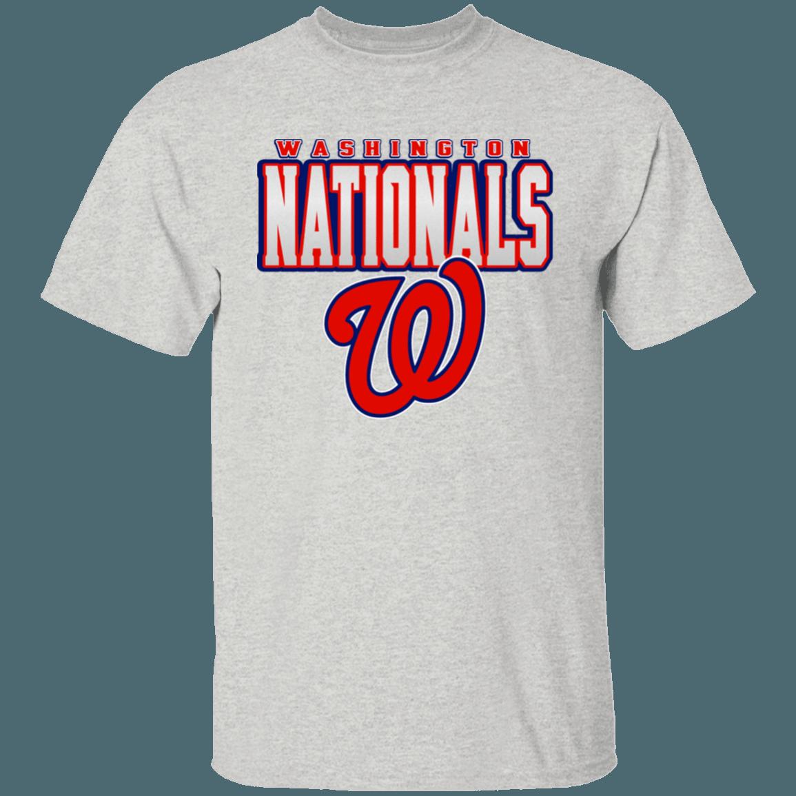 Washington Nationals Retro MLB T-Shirt Sweatshirt Hoodie Gifts for Baseball Fans - Image 2