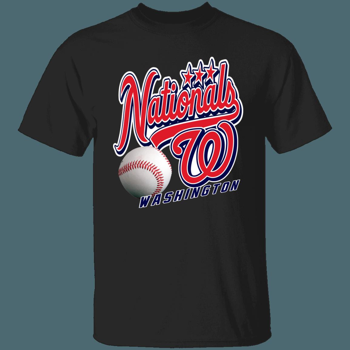 Washington Nationals Vintage MLB T-Shirt Sweatshirt Hoodie Gifts for Baseball Fans - Image 4