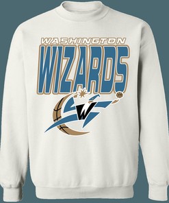 Washington Wizards 90's Retro NBA Vintage Sweatshirt Hoodie Shirt For NBA Fans