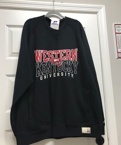 Western Kentucky University Hilltoppers Black Sweatshirt, Wku Vintage Gifts