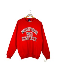 Western Kentucky University Sweatshirt Vintage 90S Jansport Wku Western Kentucky Ncaa Crewneck Swearter