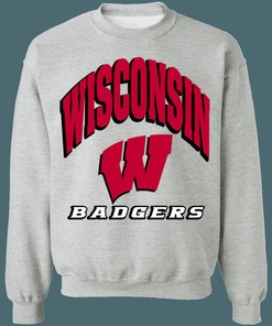 Wisconsin Badgers Vintage NCAA Sweatshirt Hoodie Shirt For Fans