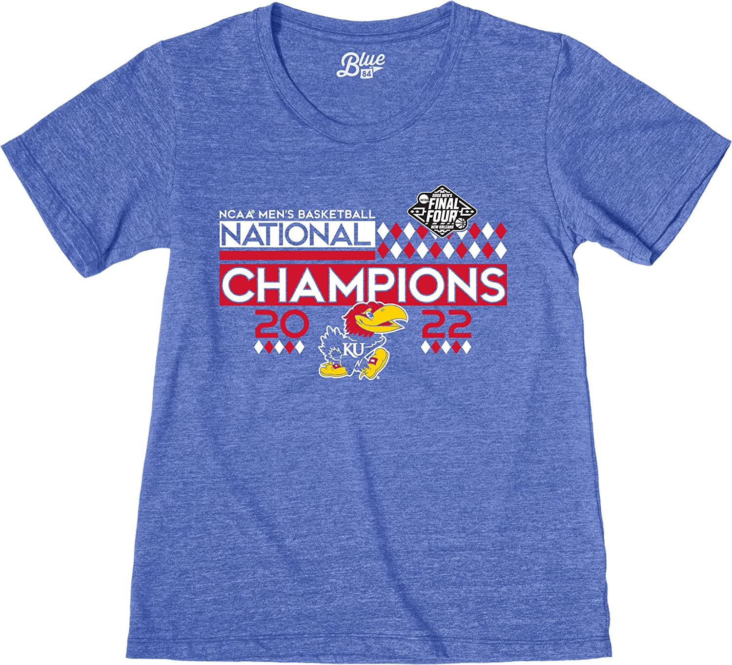 Women'S Ncaa Kansas Jayhawks National Basketball Champions Shirt 2022, Kansas Basketball Shirts - Image 2
