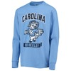 Youth Champion Carolina Blue North Carolina Tar Heels Strong Mascot Team Shirt Gifts For Ncaa Fans, College Shirts