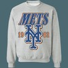 vinatage New York Mets MLB Crewneck Sweatshirt Hoodie Shirt