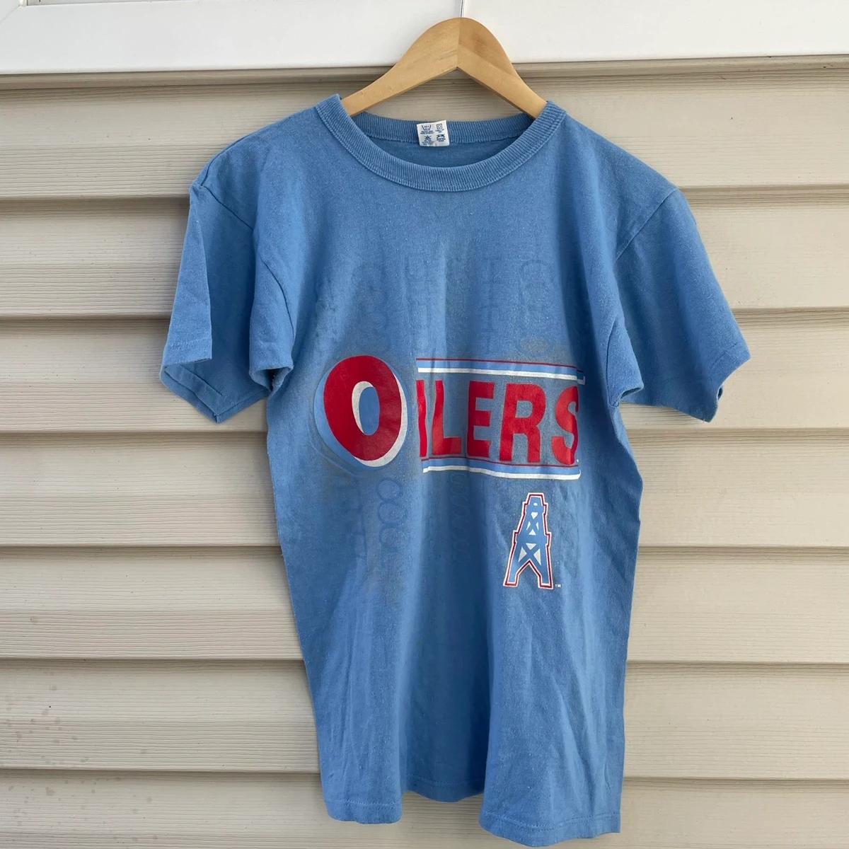 1980s Champion Houston Oilers Sweatshirt T-shirt, NFL Football Teams Gifts For Fans