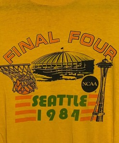 1984 Seattle Ncaa Final Four - Collegiate Pacific T-Shirt Sweatshirt American Football Sweatshirt Sports Gifts