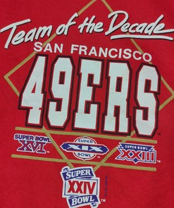 1989 San Francisco 49Ers Sweatshirt T-shirt, NFL Football Teams Gifts For Fans