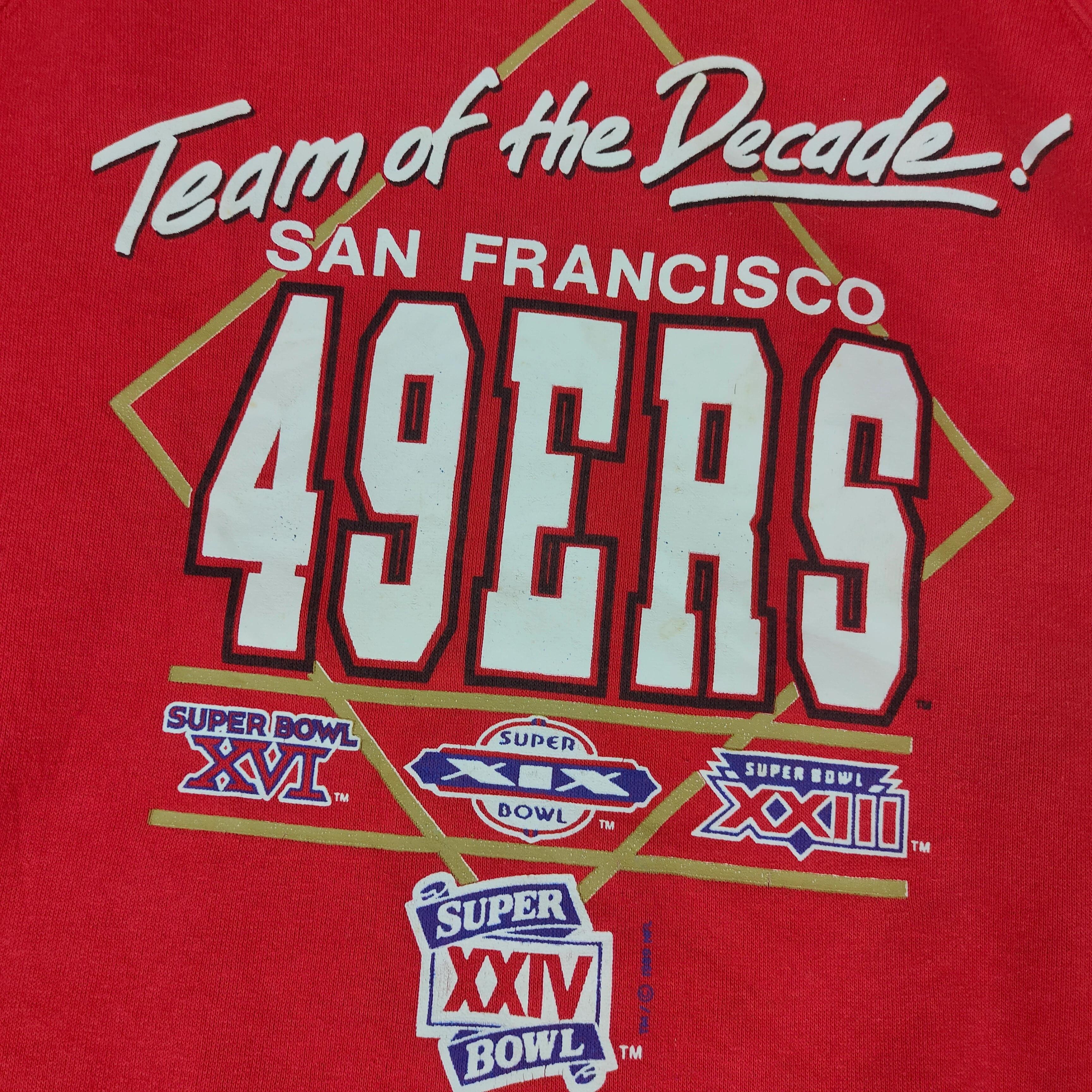 1989 San Francisco 49Ers Sweatshirt T-shirt, NFL Football Teams Gifts For Fans