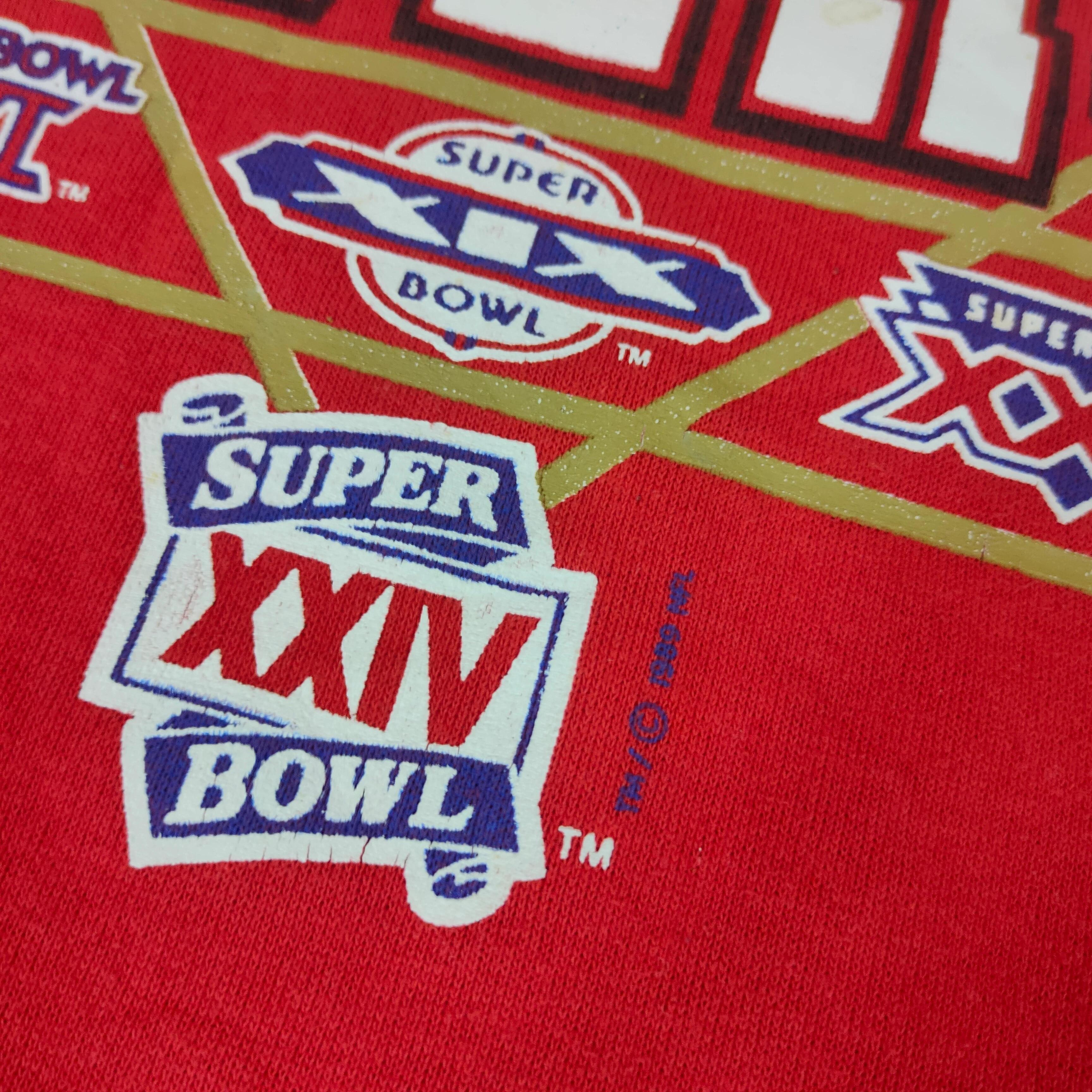 1989 San Francisco 49Ers Sweatshirt T-shirt, NFL Football Teams Gifts For Fans - Image 2