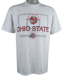 1990S Vintage Style Ncaa Ohio State Buckeyes Deadstock T-Shirt Hoodie Sweatshirt Reprinted Full Size Gifts For Fans