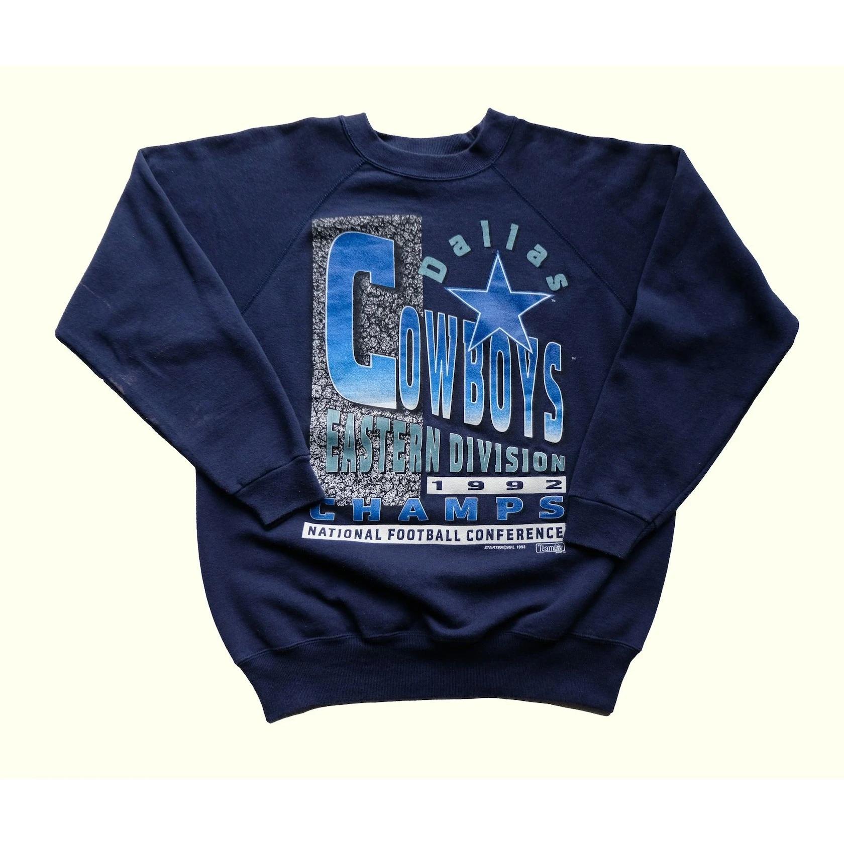 1992 Starter Dallas Cowboys Championship Sweatshirt T-shirt Ideal Gift for NFL Fans