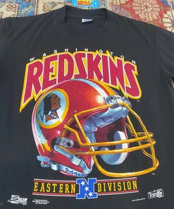 1992 Vintage Style NFL Was Redskins Helmet Logo Sweatshirt T-shirt Ideal Gift for NFL Fans