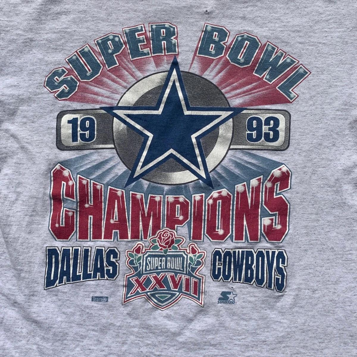 1993 Dallas Cowboys Super Bowl Champions Sweatshirt T-shirt Ideal Gift for NFL Fans - Image 2