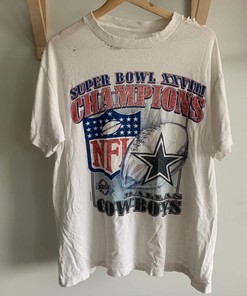 1994 Distressed Dallas Cowboys Super Bowl Xxviii 28 Sweatshirt T-shirt Ideal Gift for NFL Fans