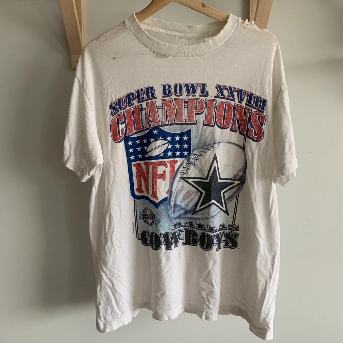 1994 Distressed Dallas Cowboys Super Bowl Xxviii 28 Sweatshirt T-shirt Ideal Gift for NFL Fans