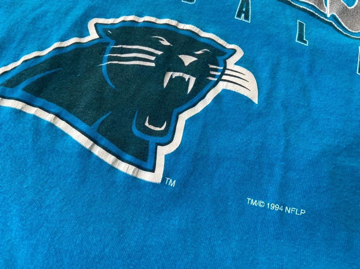 1994 NFL Carolina Panthers Retro Chrome Rap Football Sweatshirt T-shirt Ideal Gift for NFL Fans - Image 2