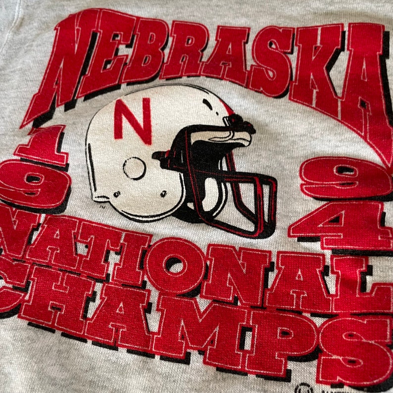 1994 Nebraska National Champs Sweatshirt Hoodie, Ncaa Gist Fans - Image 2
